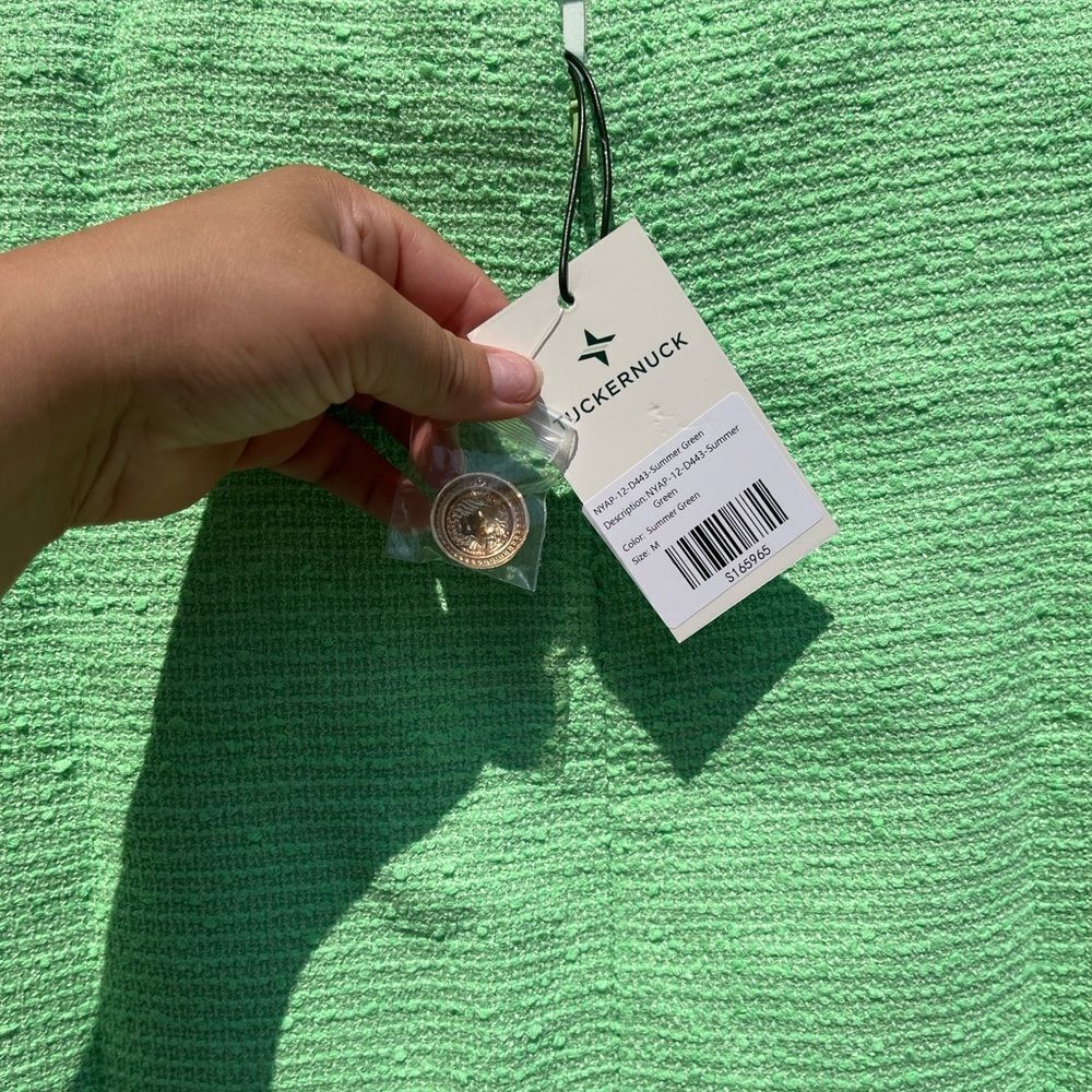 Tuckernuck Palm Beach Green Jackie Tweed Dress NWT - Picture 10 of 12